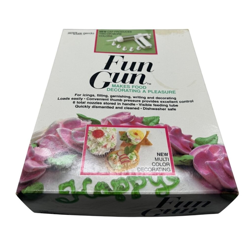 hutzler gerda cookie Fun tool Food Decorating Tool 6 Nozzles Decorating READ